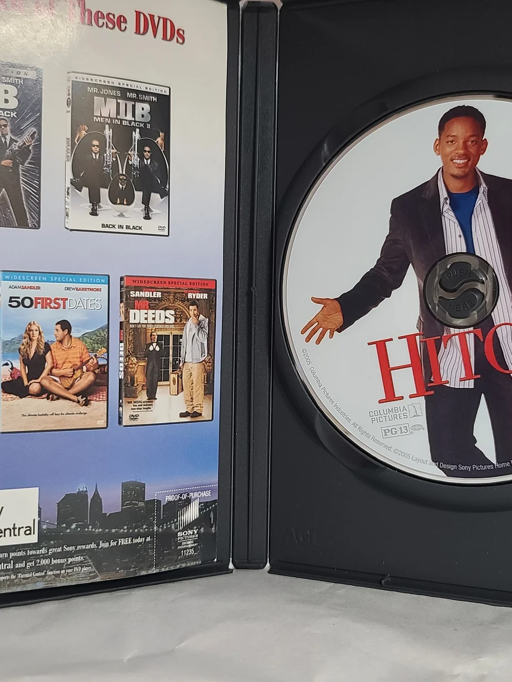 Hitch Widescreen Dvd